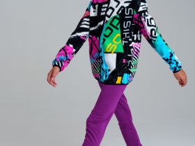 Куртка трикотажная для девочек