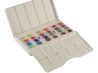 Набор акварели "Белые Ночи" Новейшая история, 24 шт х 2,5 мл, пластик