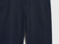 Брюки из твила, Синий