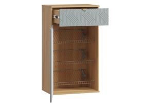Обувница Монблан 63x110 Косы Мятный