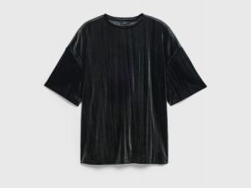 Бархатная футболка, Черный