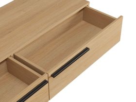 ТВ-тумба подвесная Кимбол 160x20 Дуб Барбера