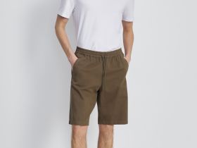 Шорты из хлопка с эластичным поясом