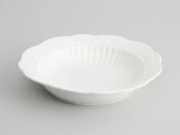 Тарелка Emboss White II