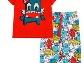 Комплект трикотажный для мальчиков: фуфайка (футболка), брюки