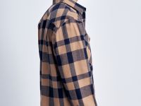 Рубашка прямого силуэта в клетку