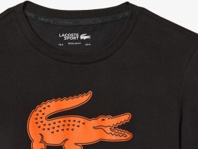 Мужская футболка Lacoste с принтом