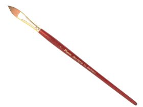 Кисть синтетика №2 овальная "язык" Pinax "Oro Rosso 756" короткая ручка