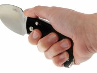 Нож складной LionSteel Skinner 8901 G10, сталь 440C Satin Finish, рукоять стеклотекстолит, чёрный