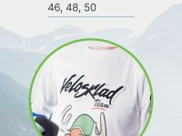 Velosklad Джерси Velosklad Лось, цвет Белый, ростовка 54