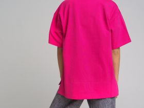 Фуфайка трикотажная для девочек (футболка)