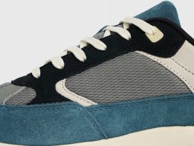 Кроссовки из натуральной замши, Зеленый