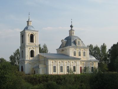 Памятник архитектуры XIX в., бывшая Преображенская церковь