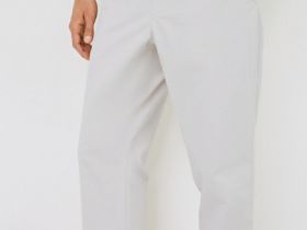 Брюки из хлопка, Белый