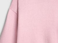 Джемпер с воротником-стойкой, Розовый
