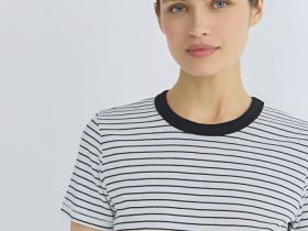 Базовая футболка из плотного хлопка, Белый