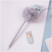Ручка шариковая MESHU "Shiny Unicorn" синяя, 0,7 мм, корпус ассорти