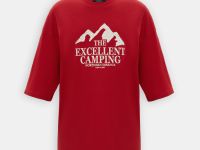 Футболка из хлопка с принтом