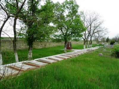 Воинский участок с захоронениями советских воинов на старом городском кладбище Евпатории