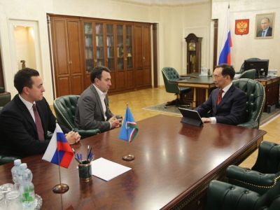 Айсен Николаев обсудил с руководством компании KAZ Minerals совместные проекты в Якутии