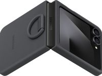 Клип-кейс Samsung Silicone Z Flip7 FE/Z Flip6 Чёрный