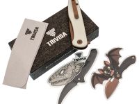 Складной нож Trivisa Hummingbird-WG, сталь 14C28N, рукоять G10