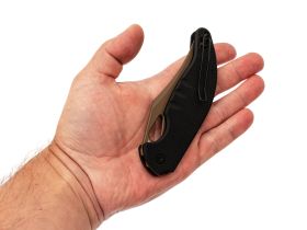 Нож Barmaley Knives Барракуда, сталь VG-10, рукоять G10, черный