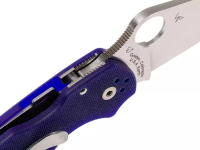 Складной нож Spyderco Para 3 C223GPDBL сталь S110V, рукоять G10