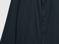 Рубашка с острым воротником, Черный