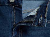 Базовые прямые джинсы, Синий