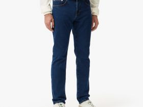 Мужские джинсы Lacoste зауженного кроя