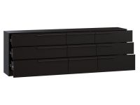 Комод Кимбол 210x70 Черный