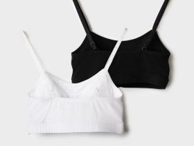 Топ трикотажный для девочек, 2 шт в комплекте