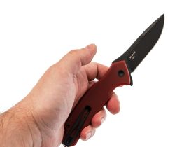 Складной нож Mr.Blade Hellcat Mini, сталь VG-10, рукоять Burgundy G10