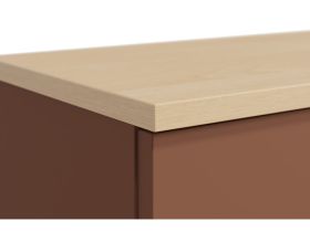 Полка Элвуд 120x36 Терракотовый