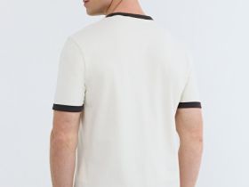 Футболка с текстовым принтом, Белый