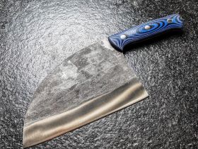 Сербский нож (топорик) Samura MAD BULL, сталь AUS-8, рукоять G10