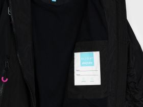 Куртка текстильная с полиуретановым покрытием для девочек (ветровка)