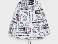 Куртка текстильная с полиуретановым покрытием для девочек (ветровка)