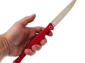 Складной нож Reptilian "Лаврак", сталь VG10, рукоять G10, красный