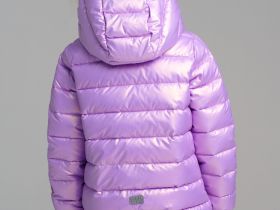 Куртка текстильная с полиуретановым покрытием для девочек