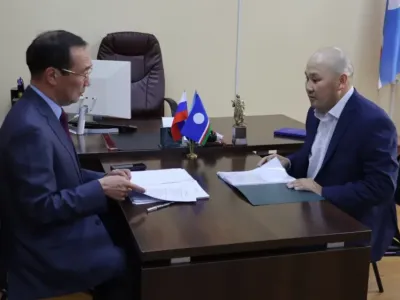 Глава Якутии работает в Нижнеколымском районе