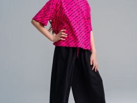 Фуфайка трикотажная для девочек (футболка)