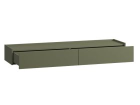 ТВ-тумба подвесная Дигарс 163x21 Оливковый