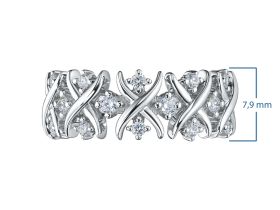 Кольцо из белого золота э4712кц10210303_white
