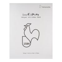 Альбом-склейка для пастели Lana "COLOURS" 50х65 см 25 л 160 г, черный