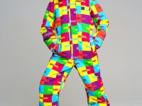 Комбинезон текстильный с полиуретановым покрытием для девочек