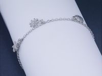 Браслет из серебра с бриллиантами э0601бр05180500