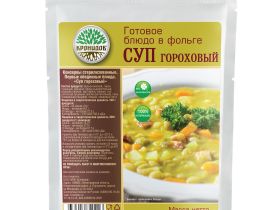 Консервы стерилизованные. Первые обеденные блюда "Суп гороховый"