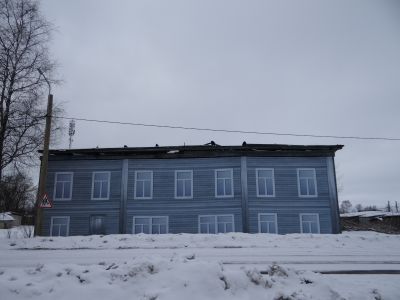 Дом, в котором в 1918 году размещался Олонецкий ревком